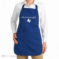 IM A Texas Girl. Texas State Home Apron thumb 2
