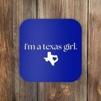 IM A Texas Girl. Texas State Home Coaster thumb 0