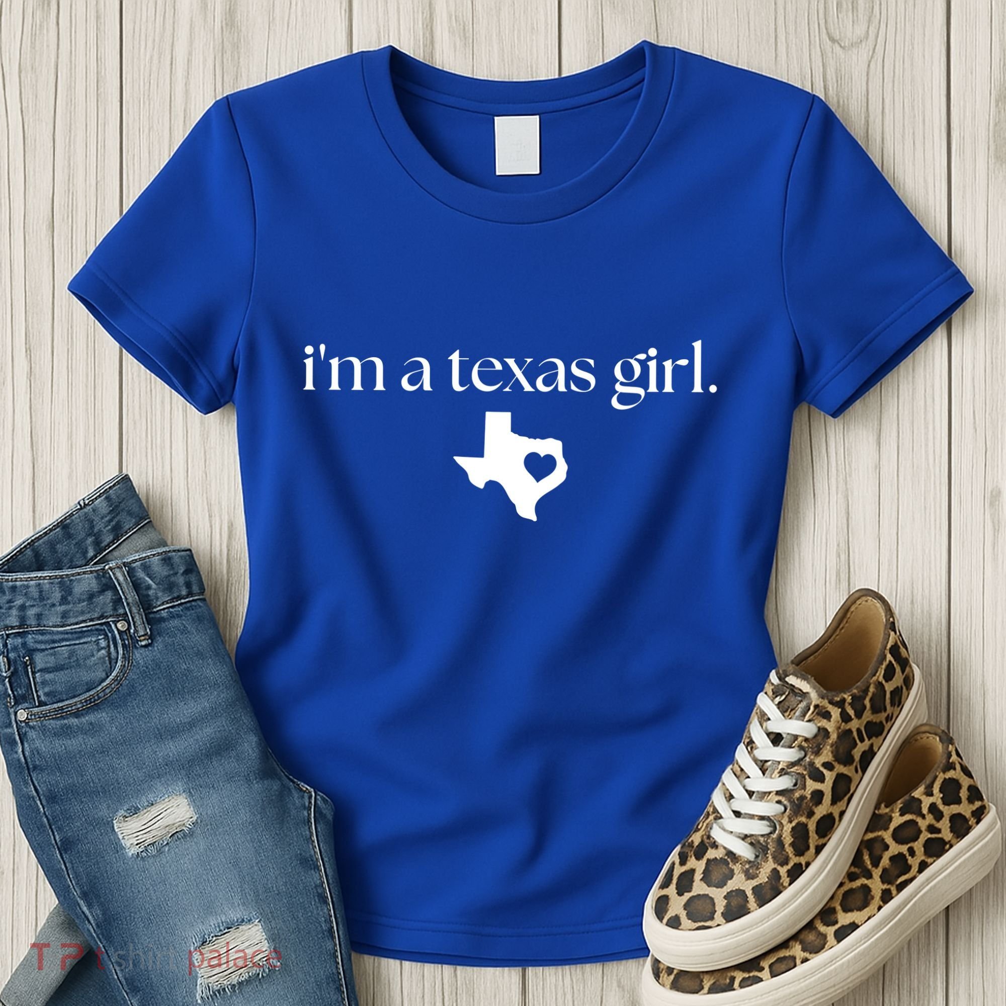 IM A Texas Girl. Texas State Home Women's T-Shirt
