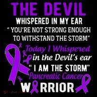 I Am The Storm Pancreatic Cancer Warrior Gift Coffee Mug thumb 5
