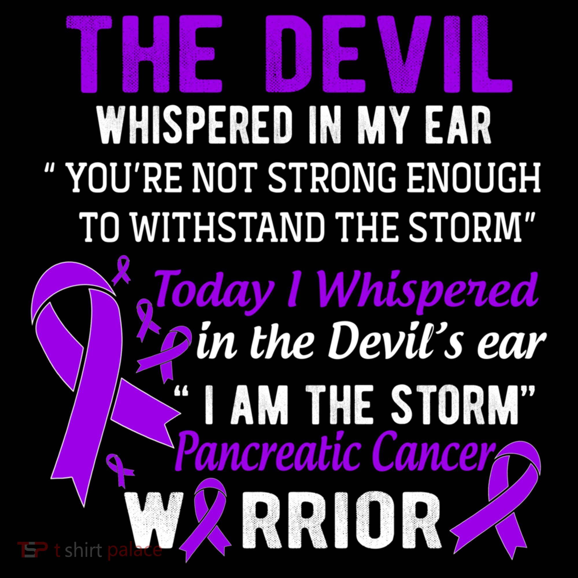I Am The Storm Pancreatic Cancer Warrior Gift Coffee Mug