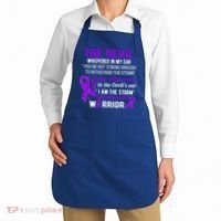I Am The Storm Pancreatic Cancer Warrior Gift Apron thumb 2