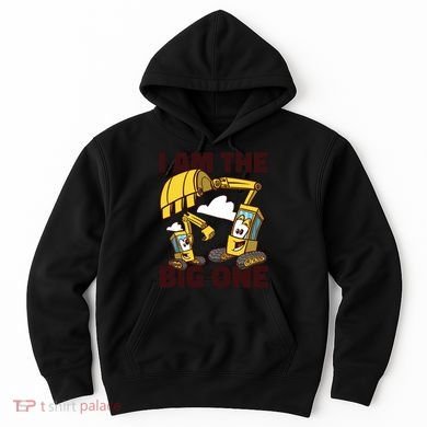 I Am The Big One Builder First Birthday Hoodie