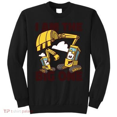 I Am The Big One Builder First Birthday Sweatshirt