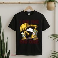 I Am The Big One Builder First Birthday T-Shirt thumb 2