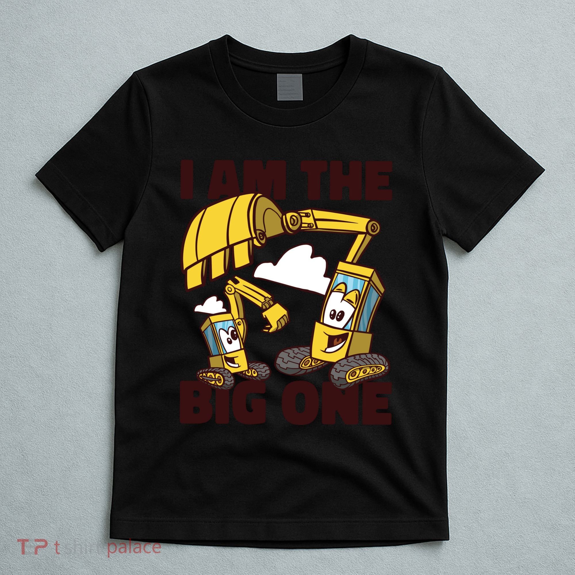 I Am The Big One Builder First Birthday T-Shirt