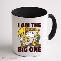 I Am The Big One Builder First Birthday Coffee Mug thumb 1