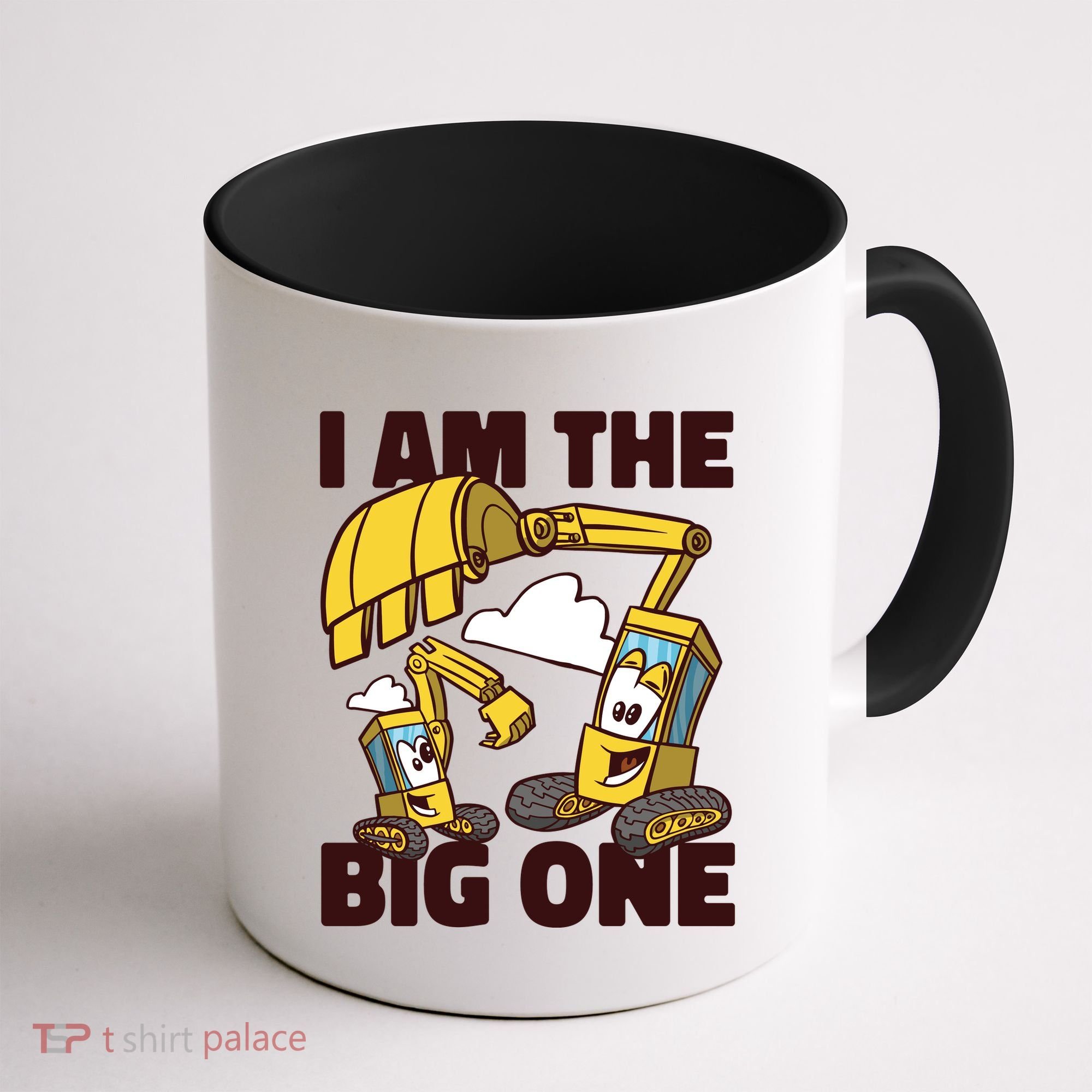 I Am The Big One Builder First Birthday Coffee Mug