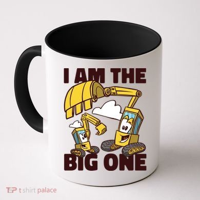 I Am The Big One Builder First Birthday Coffee Mug