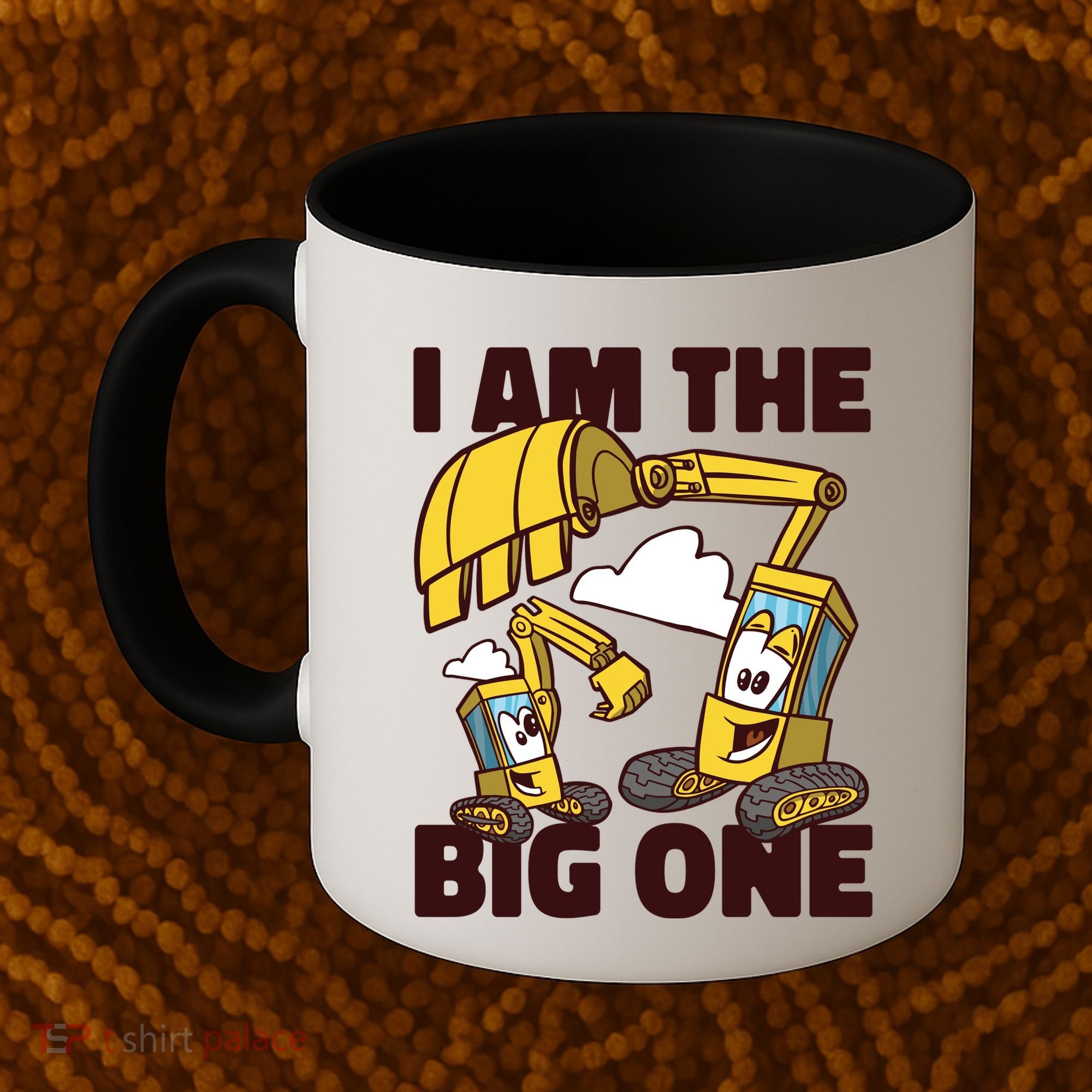 I Am The Big One Builder First Birthday Coffee Mug