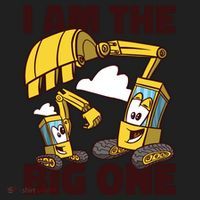 I Am The Big One Builder First Birthday Beanie thumb 2