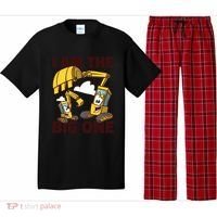 I Am The Big One Builder First Birthday Pajama Set thumb 0