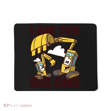 I Am The Big One Builder First Birthday Mousepad