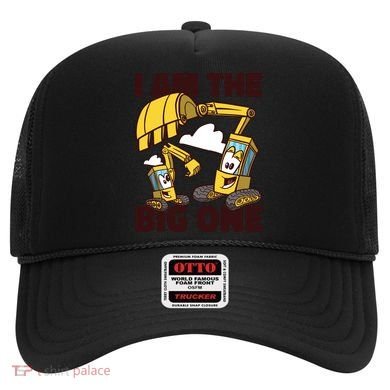 I Am The Big One Builder First Birthday Hat