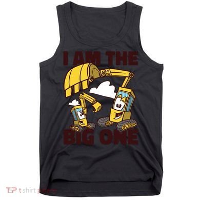 I Am The Big One Builder First Birthday Tank Top