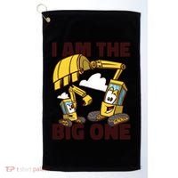 I Am The Big One Builder First Birthday Golf Towel thumb 0