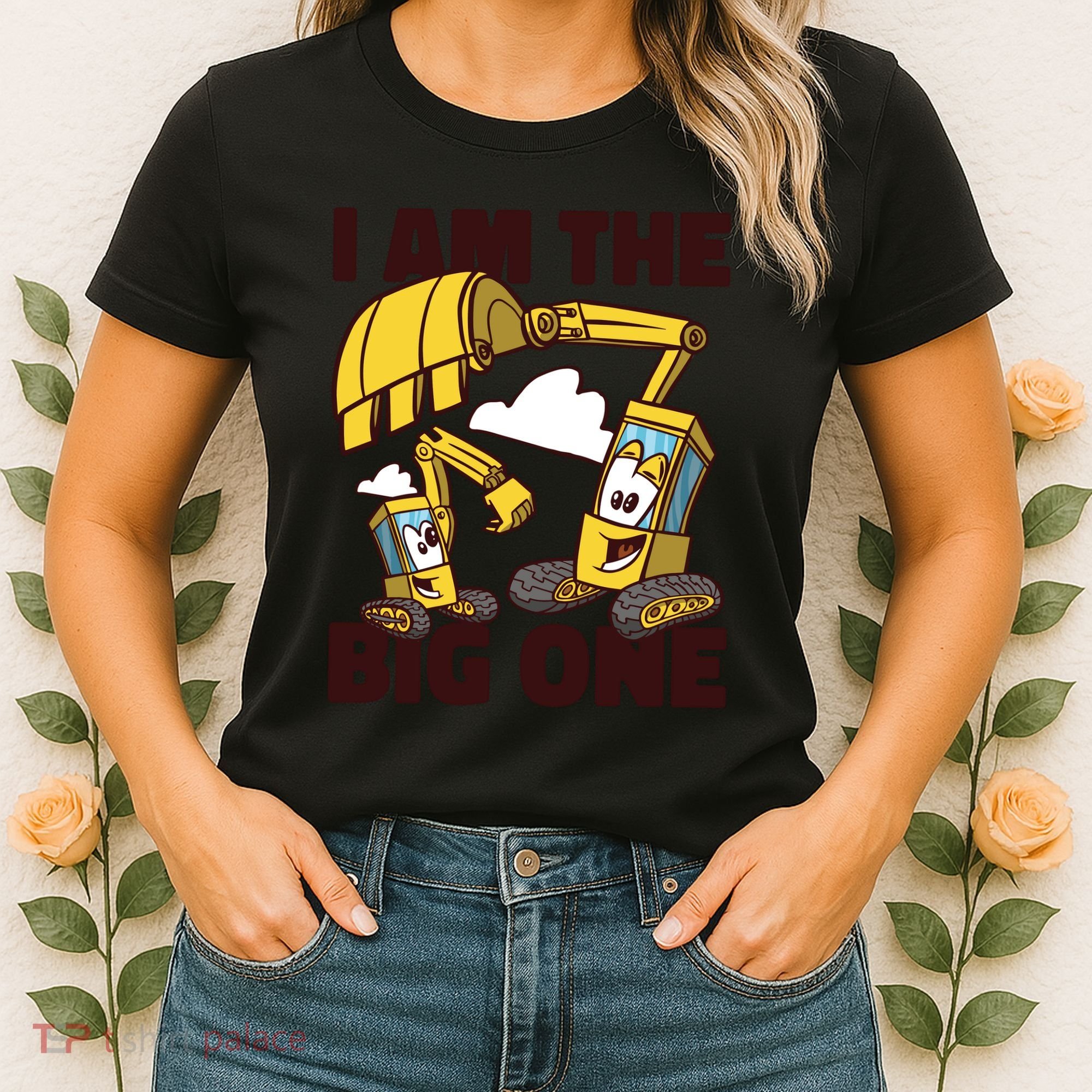I Am The Big One Builder First Birthday Women's T-Shirt