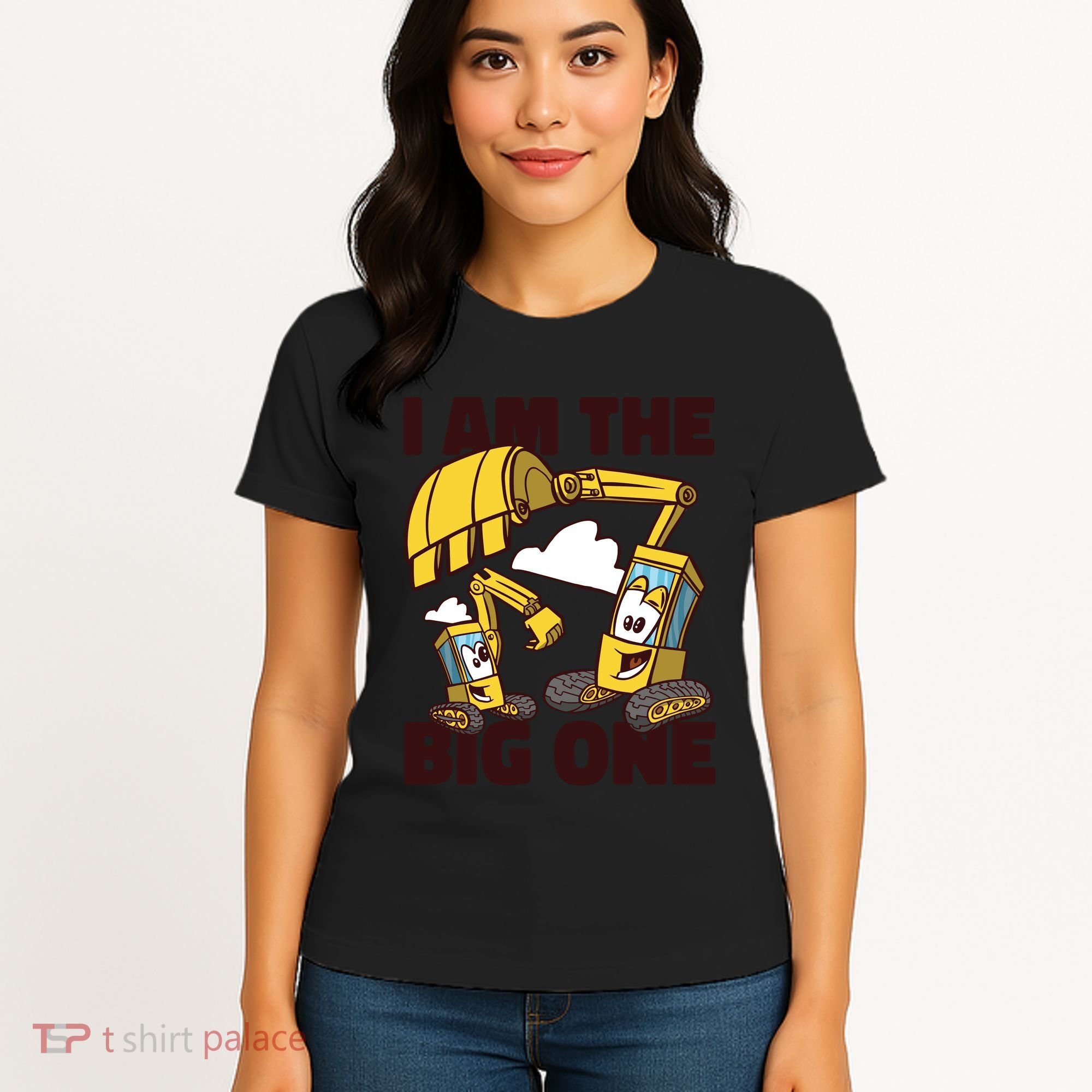 I Am The Big One Builder First Birthday Women's T-Shirt
