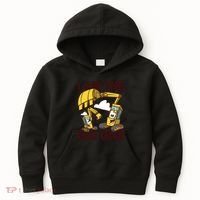 I Am The Big One Builder First Birthday Kids Hoodie thumb 0