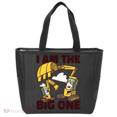 I Am The Big One Builder First Birthday Tote Bag