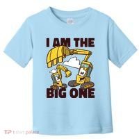 I Am The Big One Builder First Birthday Toddler T-Shirt thumb 0