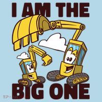 I Am The Big One Builder First Birthday Toddler T-Shirt thumb 4