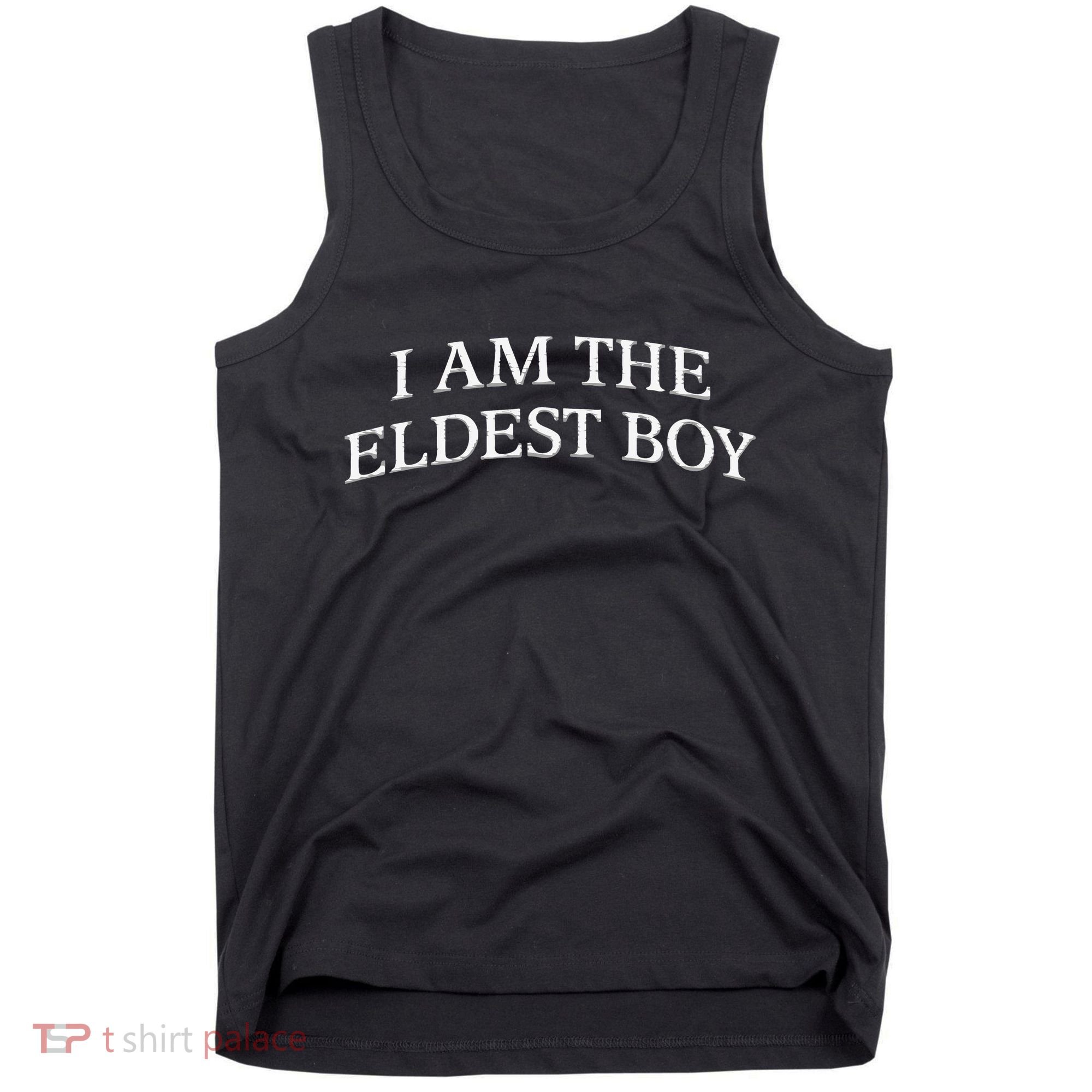 I Am The Eldest Boy Embroidery Hat Cap Tank Top