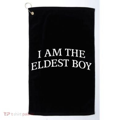 I Am The Eldest Boy Embroidery Hat Cap Golf Towel