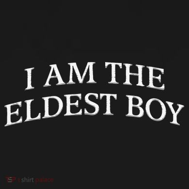 I Am The Eldest Boy Embroidery Hat Cap Short Acrylic Beanie