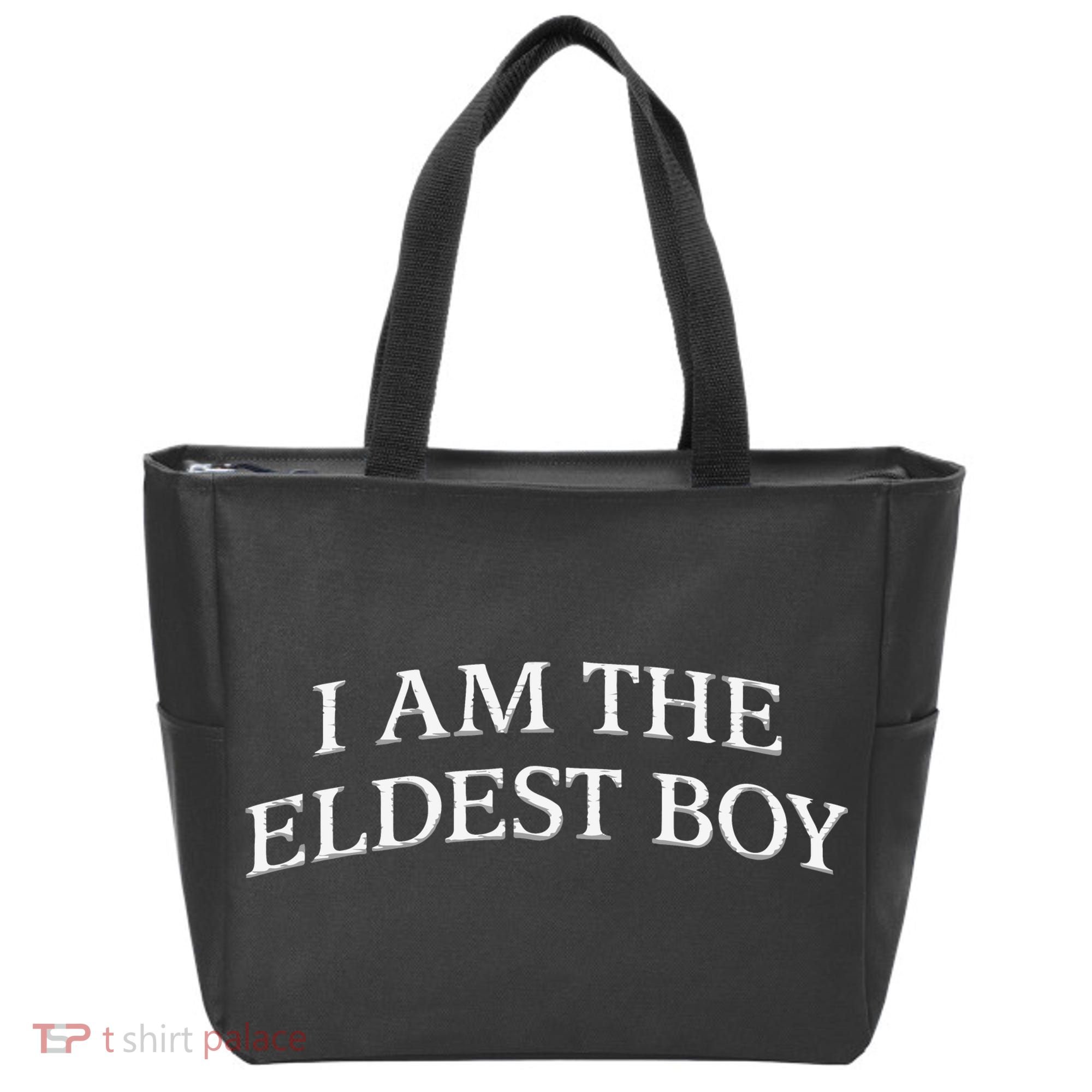 I Am The Eldest Boy Embroidery Hat Cap Tote Bag