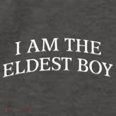 I Am The Eldest Boy Embroidery Hat Cap Vector Backpack