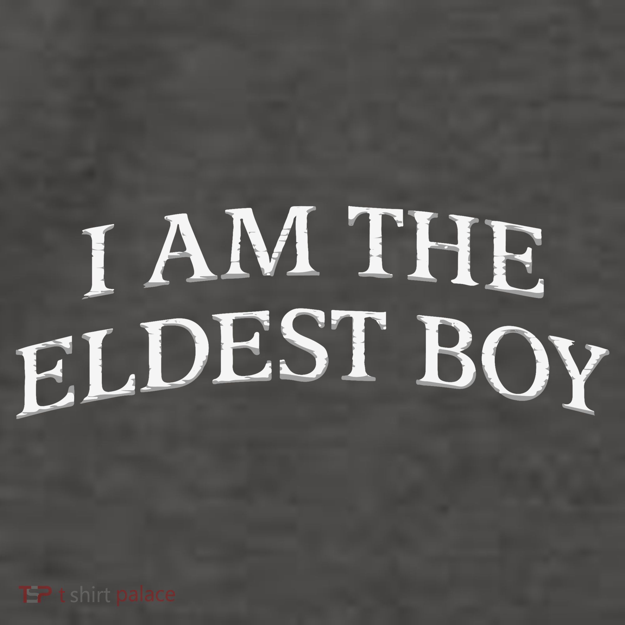 I Am The Eldest Boy Embroidery Hat Cap Vector Backpack