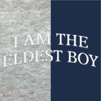 I Am The Eldest Boy Embroidery Hat Cap Kids Colorblock Raglan Jersey thumb 2