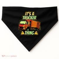 It's A Trucker Thing USA-Made Doggie Bandana thumb 0