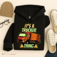 It's A Trucker Thing Hoodie thumb 4