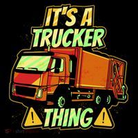 It's A Trucker Thing Hoodie thumb 7