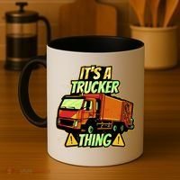 It's A Trucker Thing Coffee Mug thumb 4