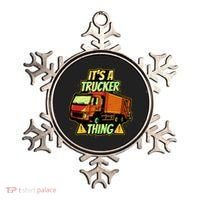 It's A Trucker Thing Ornament thumb 0