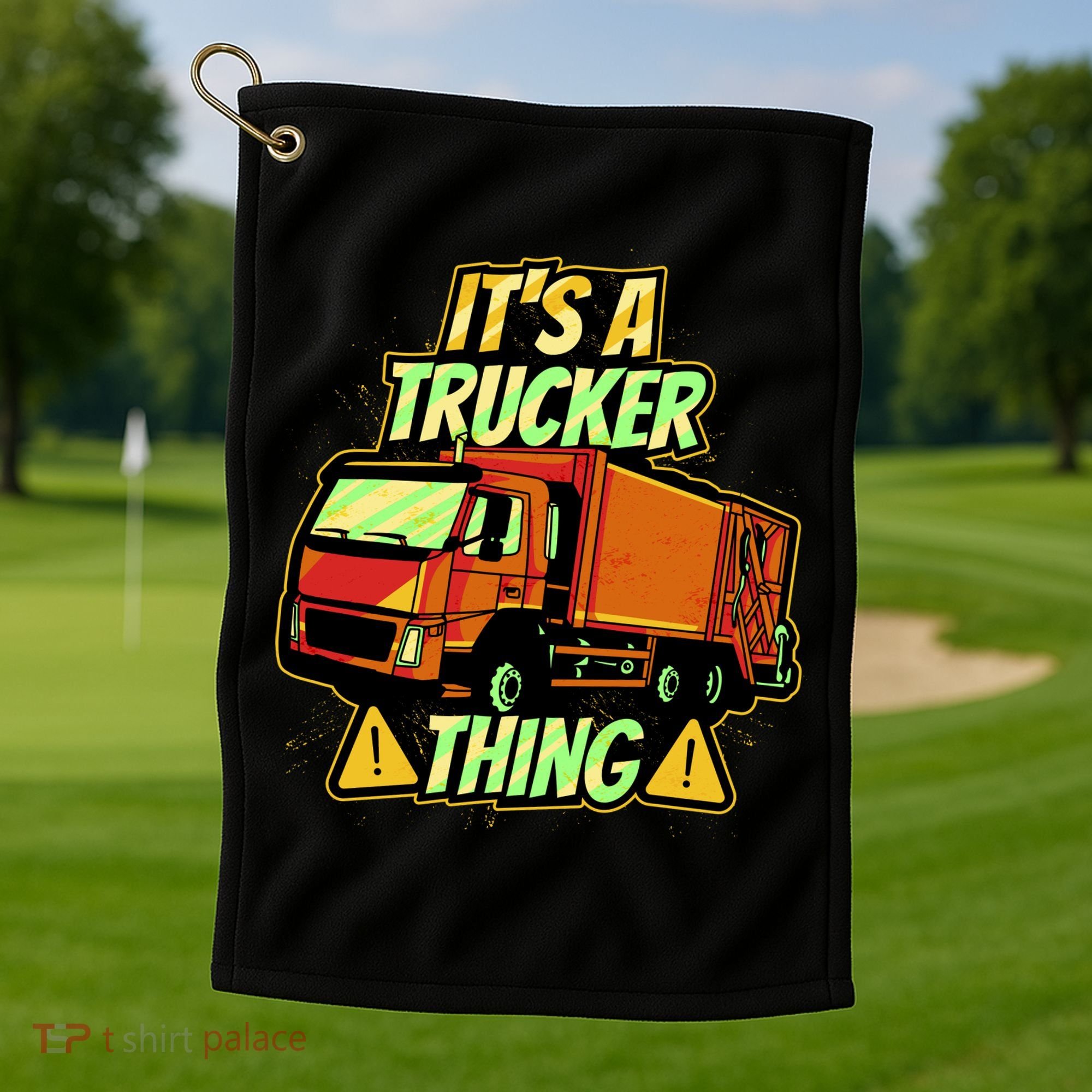 It's A Trucker Thing Golf Towel