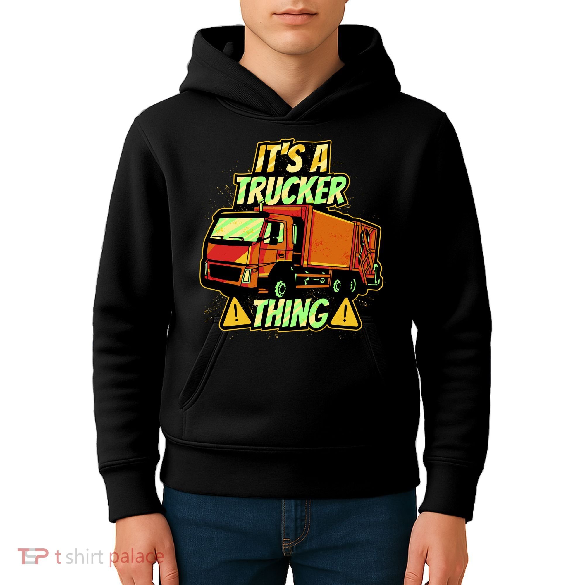It's A Trucker Thing Kids Hoodie