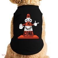 Im A Traffic Cone Halloween Last Minute Costume Funny Doggie Tank thumb 0