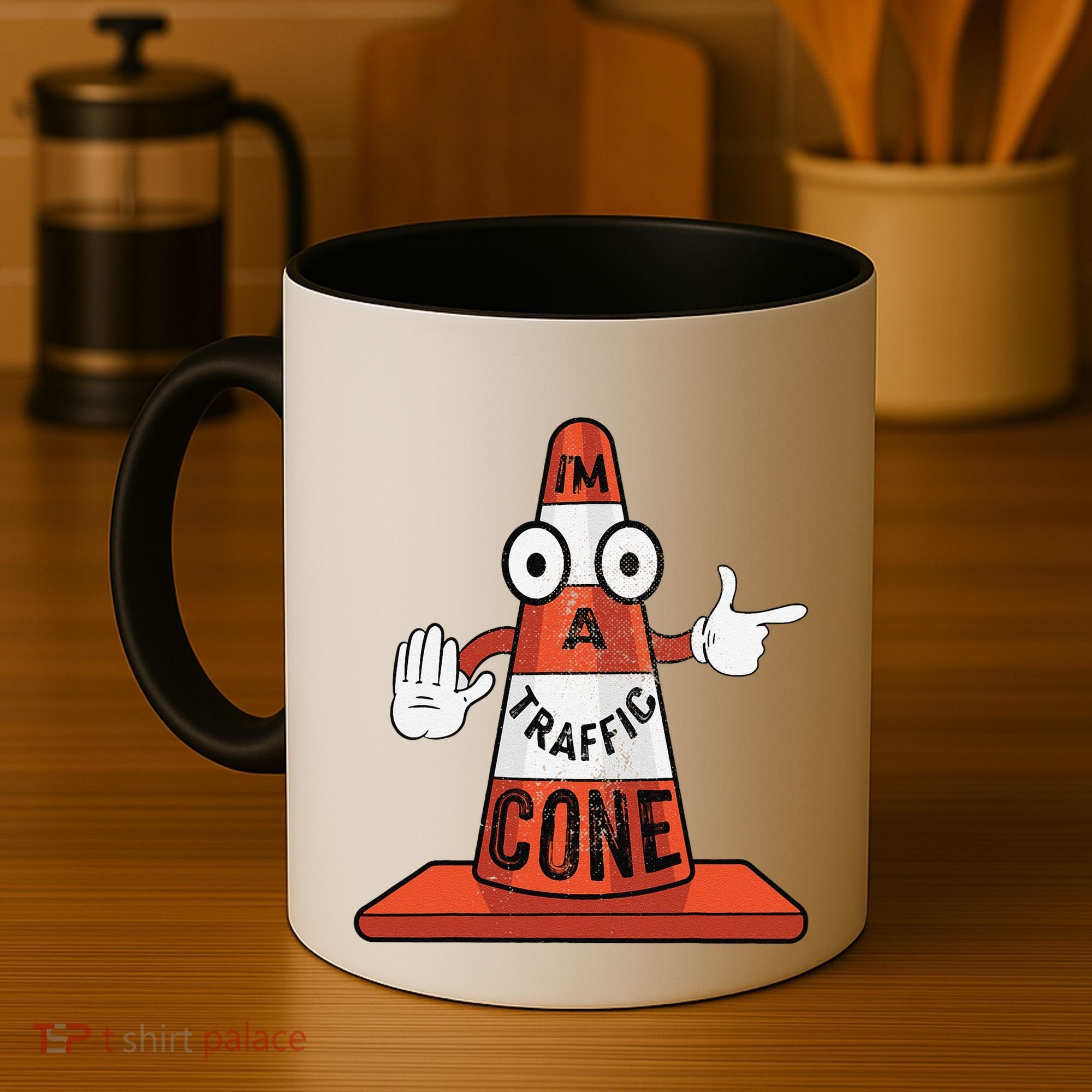 Im A Traffic Cone Halloween Last Minute Costume Funny Coffee Mug