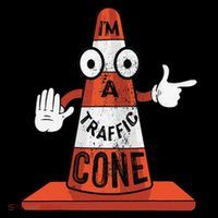 Im A Traffic Cone Halloween Last Minute Costume Funny Coffee Mug thumb 5