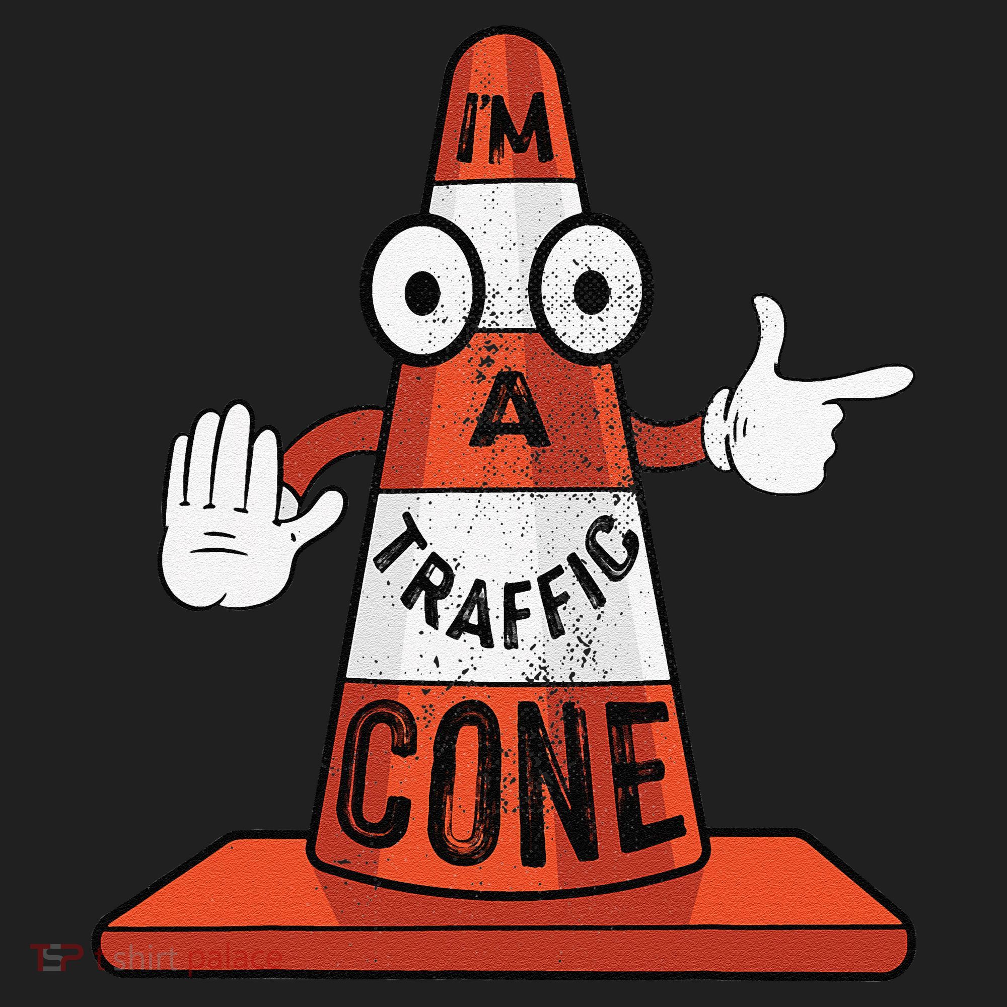 Im A Traffic Cone Halloween Last Minute Costume Funny Hat
