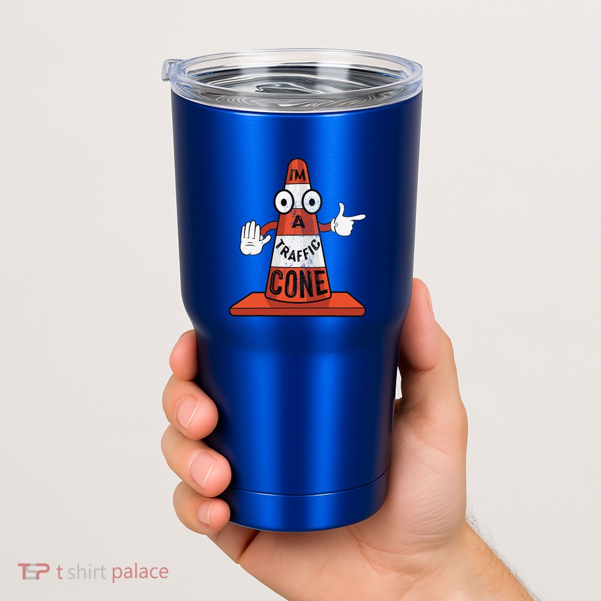Im A Traffic Cone Halloween Last Minute Costume Funny Tumbler