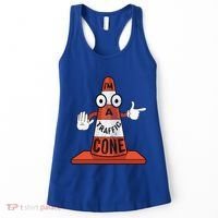 Im A Traffic Cone Halloween Last Minute Costume Funny Women's Tank Top thumb 0