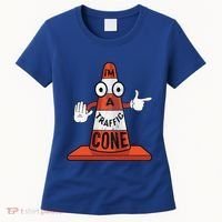 Im A Traffic Cone Halloween Last Minute Costume Funny Women's T-Shirt thumb 0