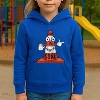 Im A Traffic Cone Halloween Last Minute Costume Funny Kids Hoodie thumb 3