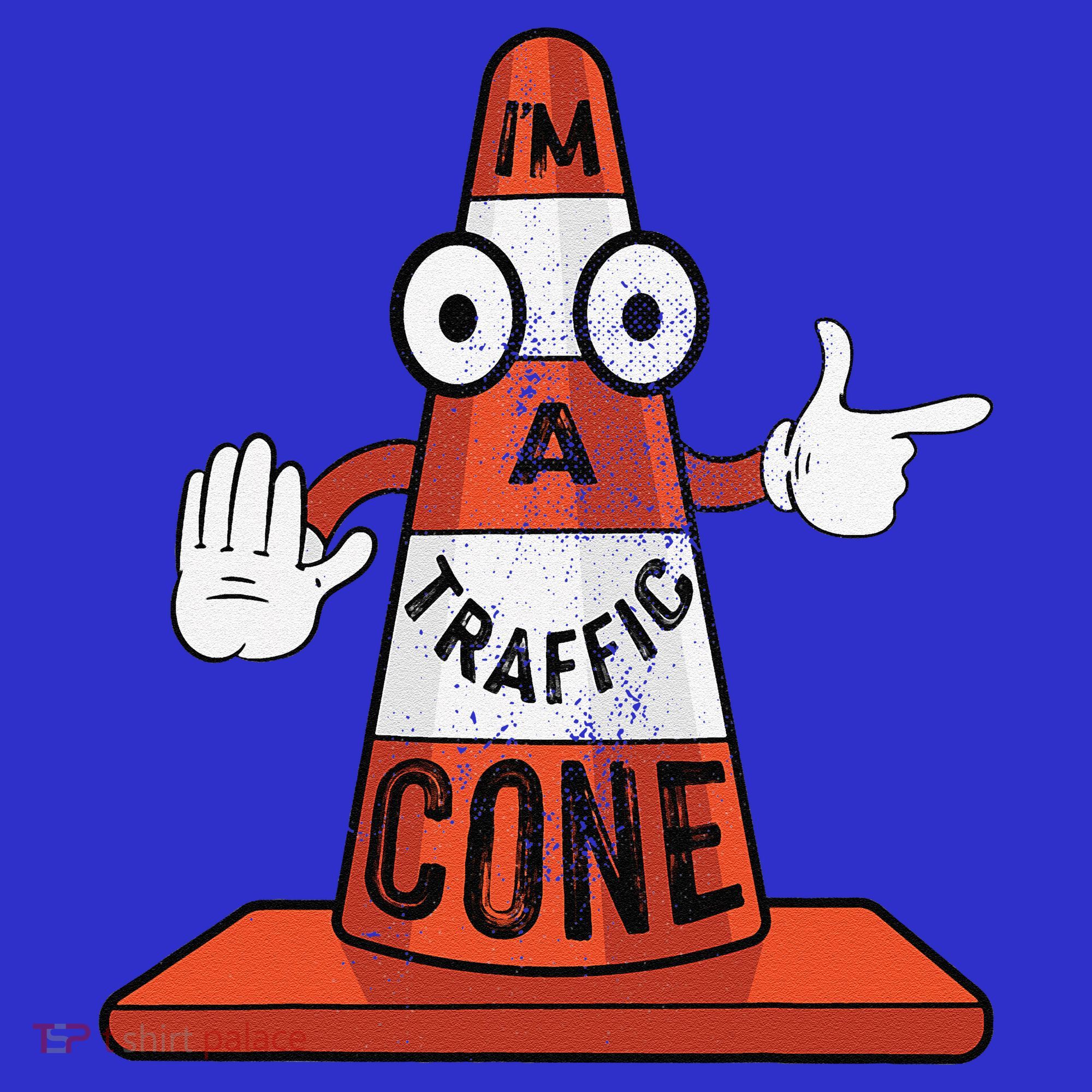 Im A Traffic Cone Halloween Last Minute Costume Funny Kids Hoodie