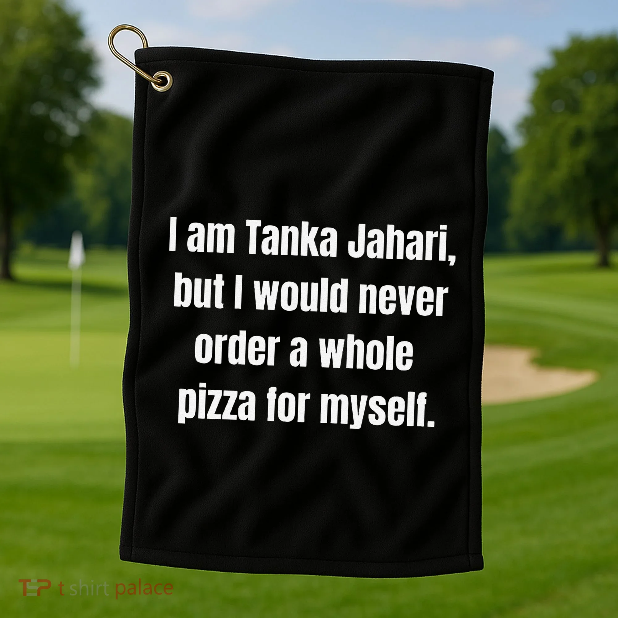 I Am Tanka Jahari Golf Towel